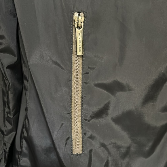 Micheal Kors navy blue long rain coat S - Picture 4 of 9